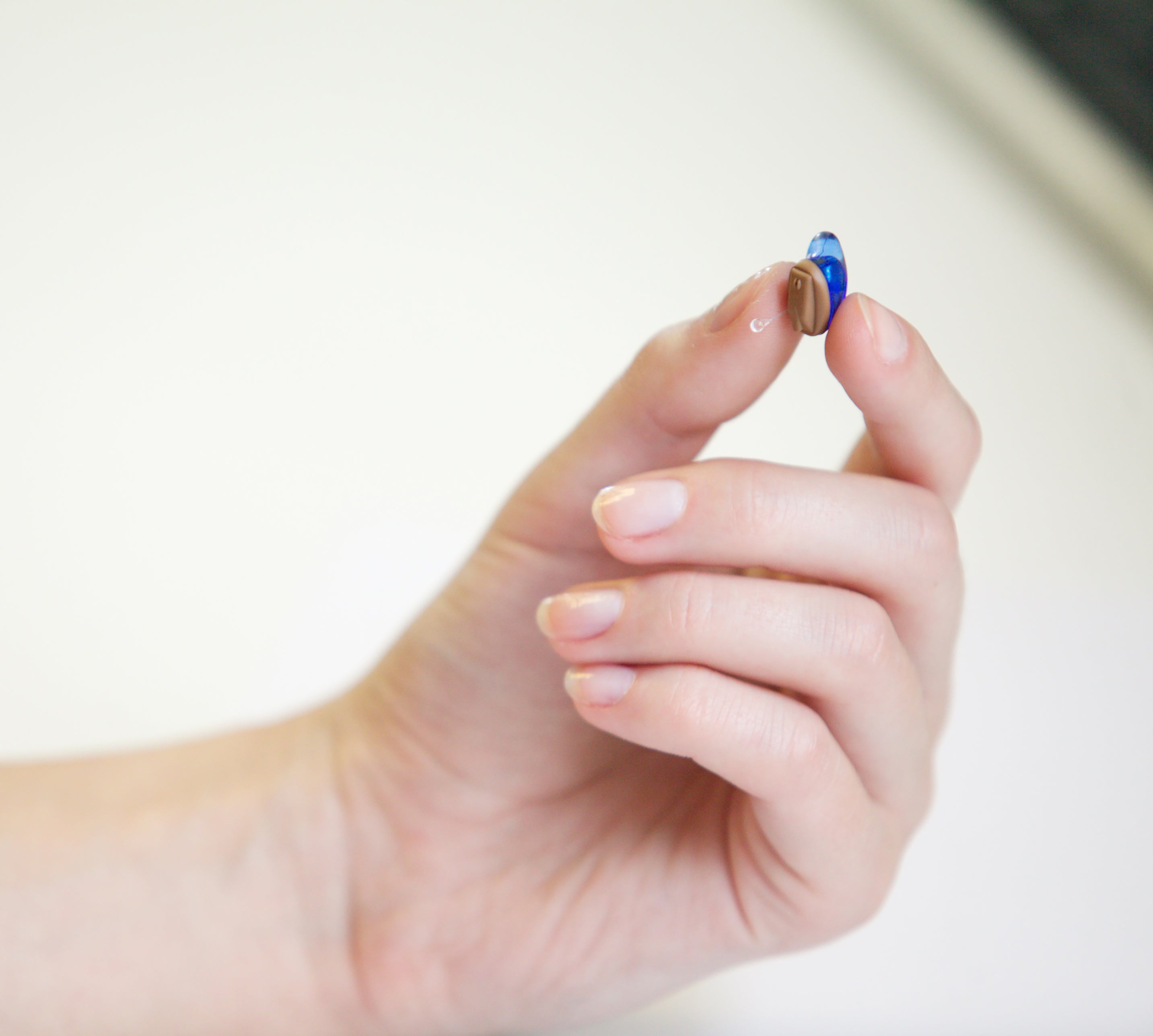 Invisible hearing aids