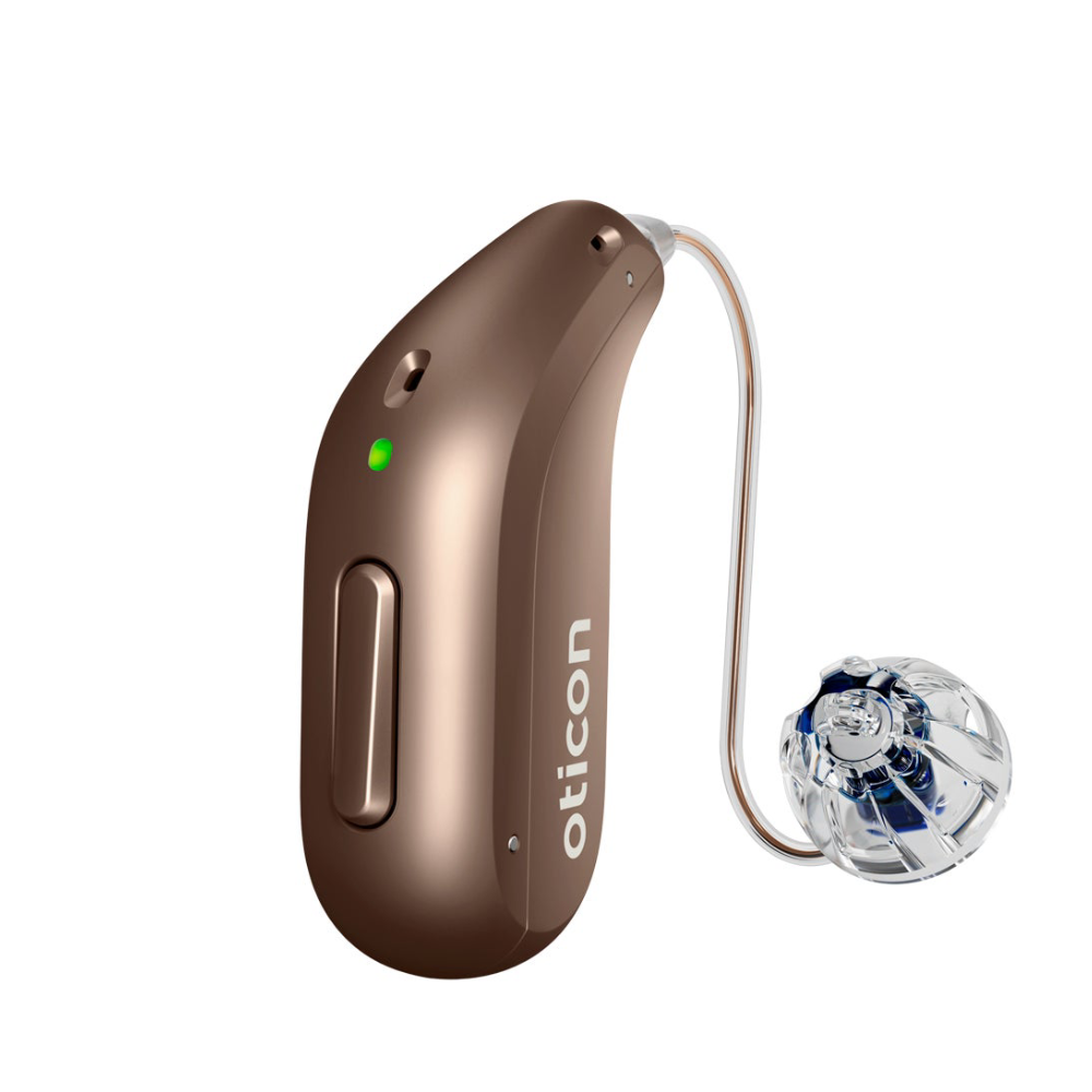 Intent 2 MiniRITE R Chestnut brown Hearing aids