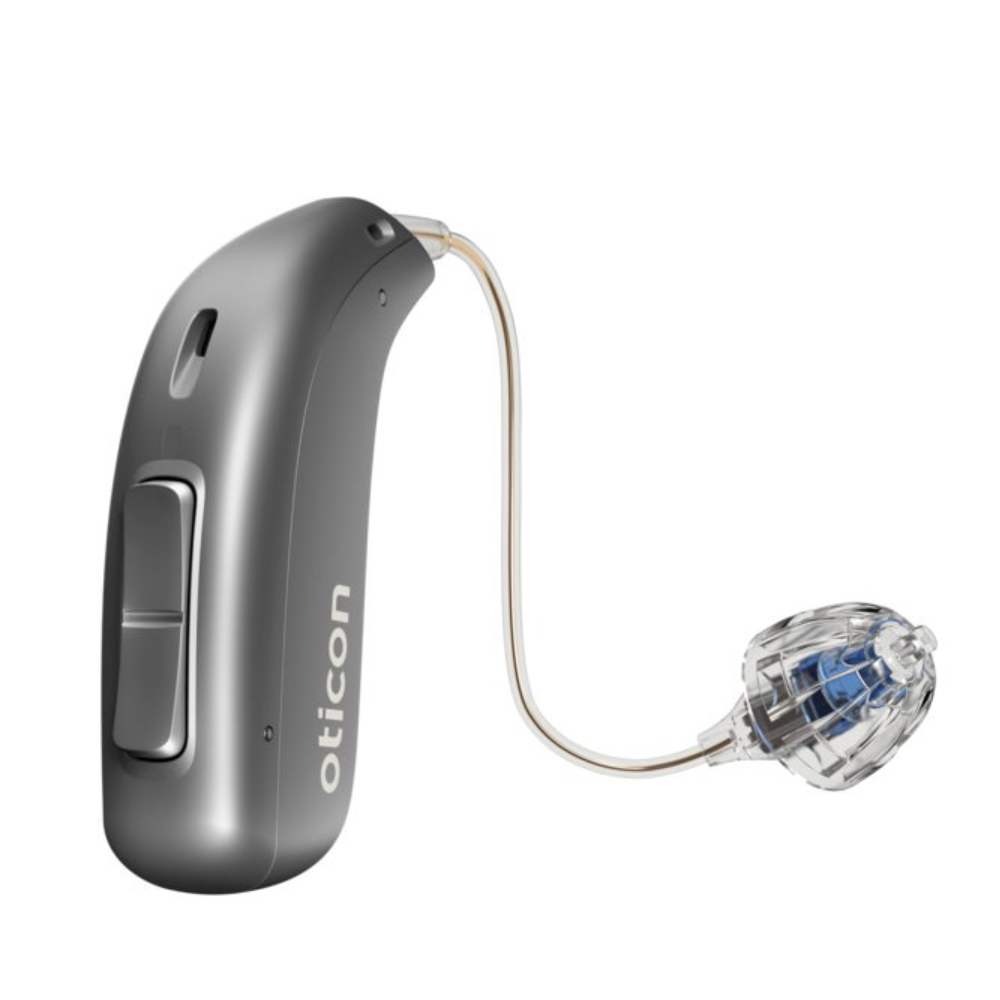 More 2 MiniRITE R Steel grey Hearing aids