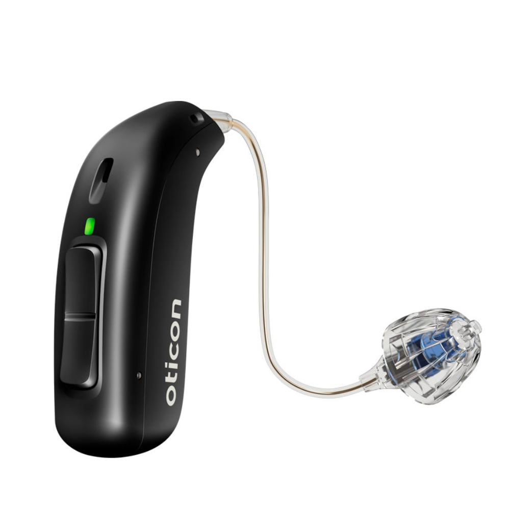 REAL 1 miniRITE R Diamond black Hearing aids