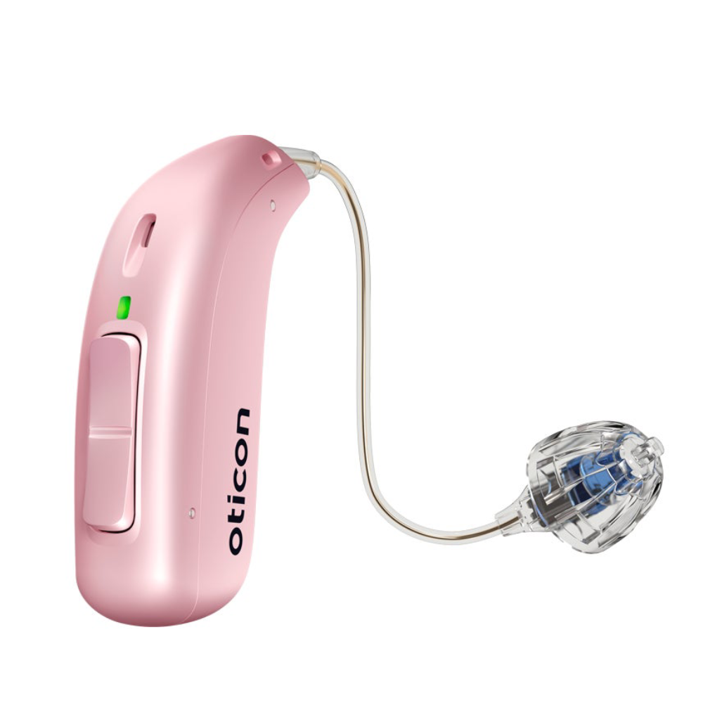 REAL 1 miniRITE R Hear pink Hearing aids