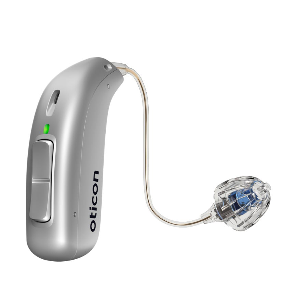 REAL 3 miniRITE R Silver grey Hearing aids