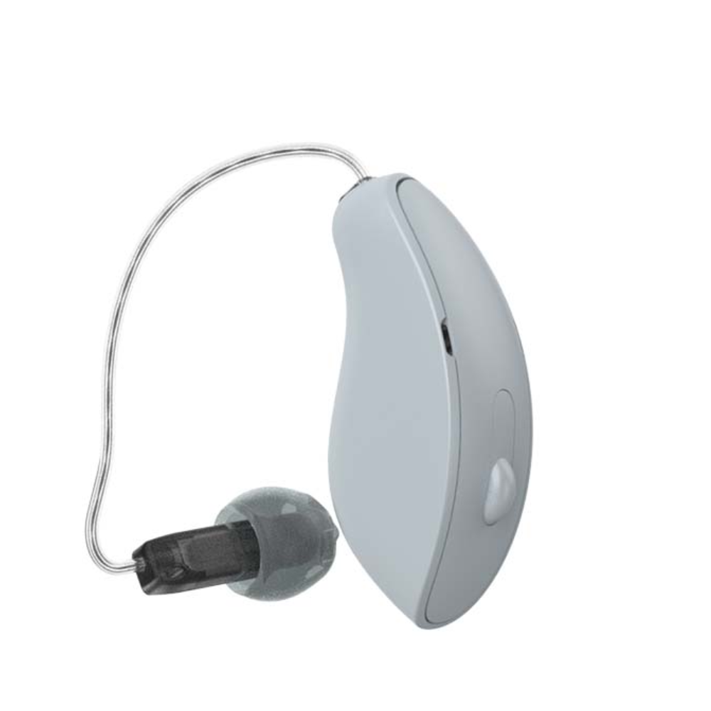 Genesis AI 20 mRIC R White Hearing aids