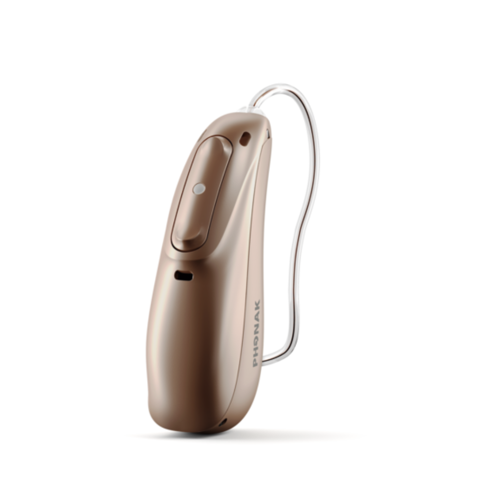 Audeo Lumity L50-R Sandalwood Hearing aids