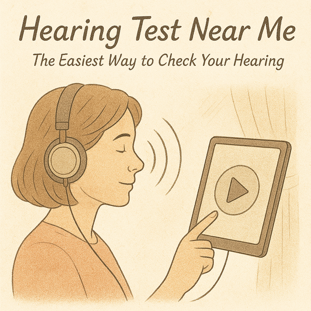 Hearing Test Near Me: The Easiest Way to Check Your Hearing from Home