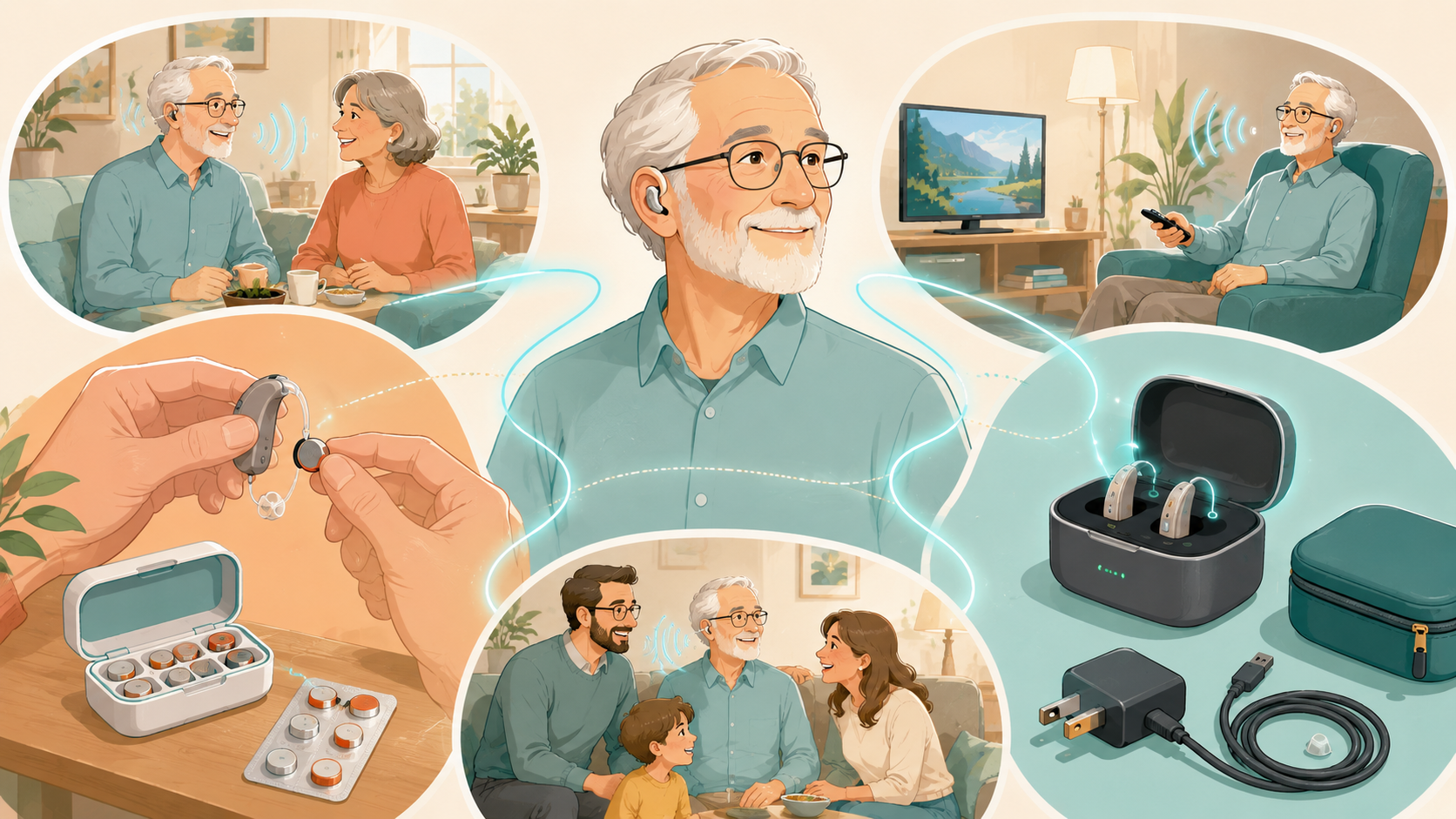 Maximising Your Hearing Aid Battery Life through proper care and smart usage tips.