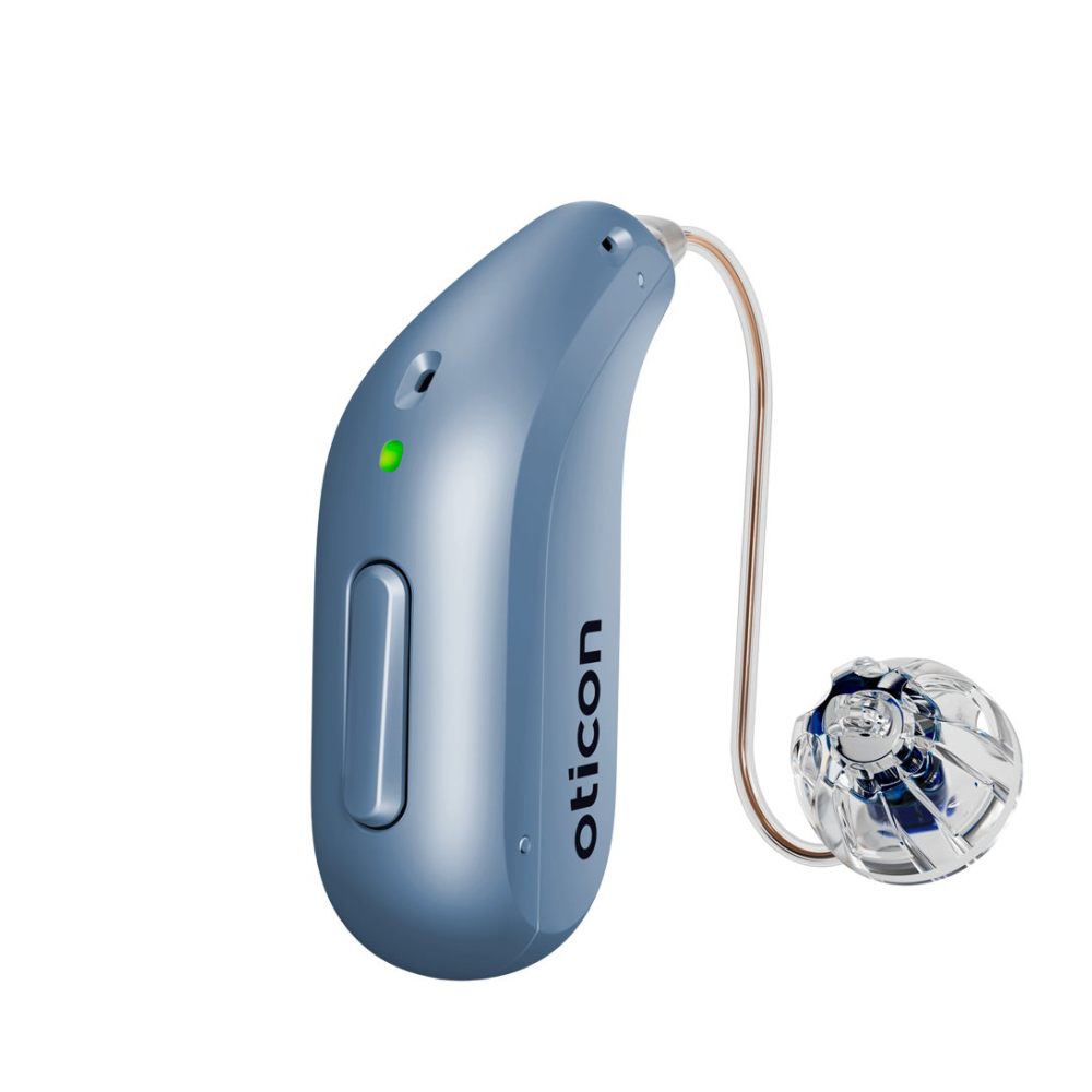 Intent 2 MiniRITE R Sky Blue Hearing aids