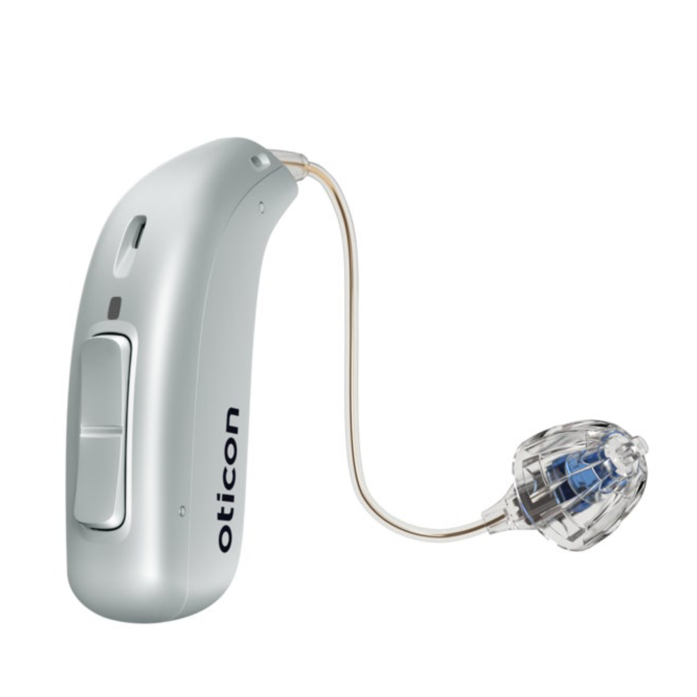 More 2 MiniRITE R Silver Hearing aids