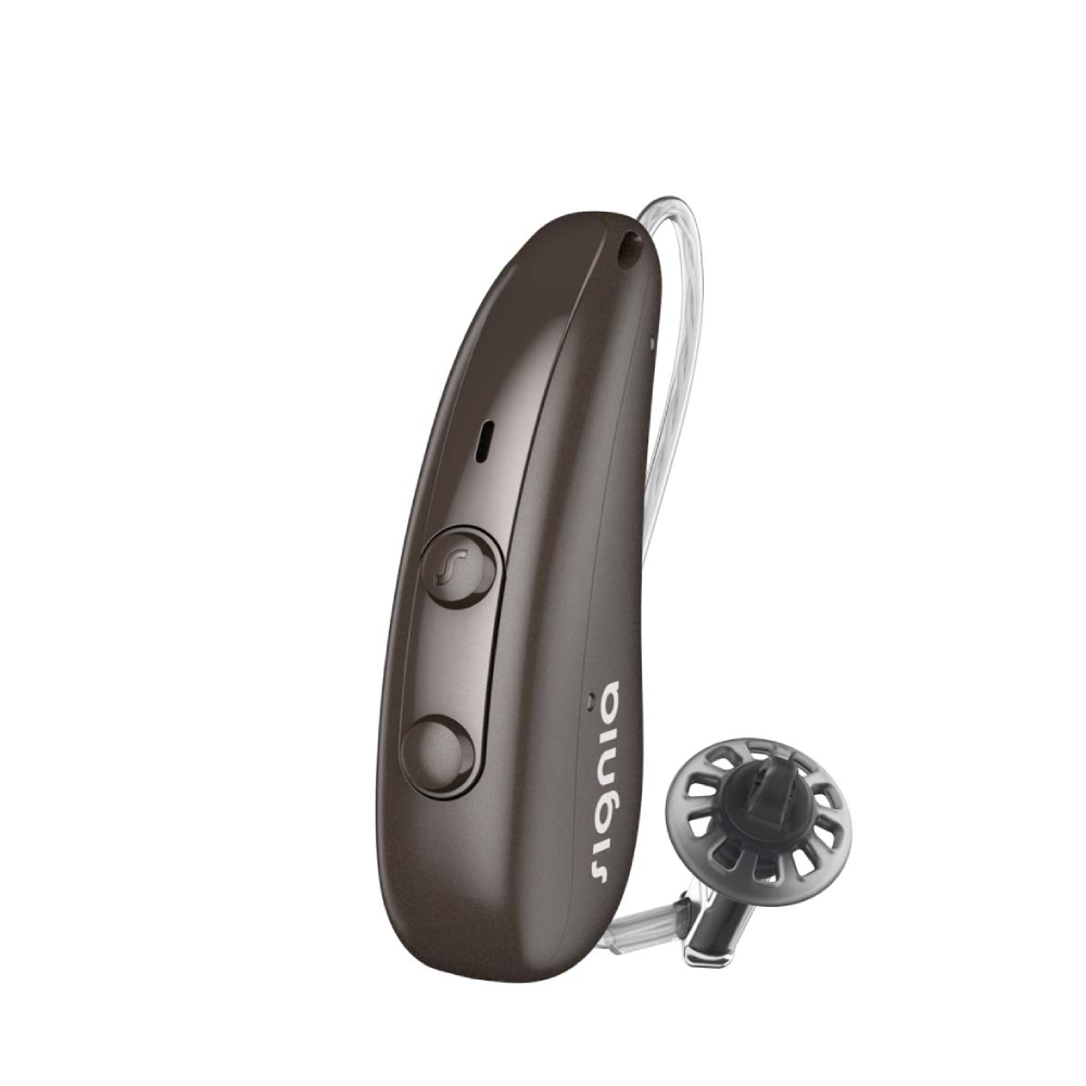 Pure Charge&Go 7IX Deep brown Hearing aids