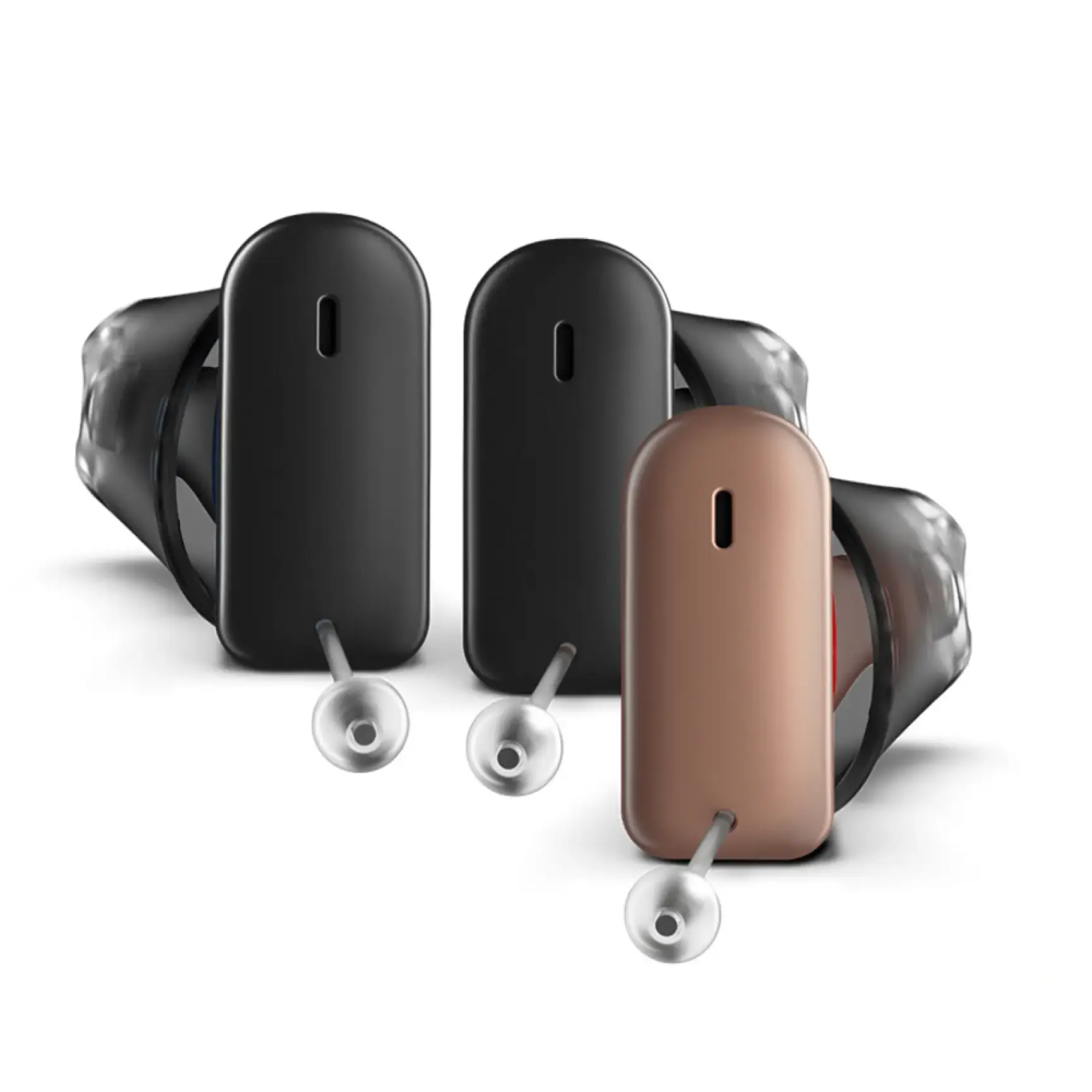 Silk Charge&Go 3IX Black Hearing aids