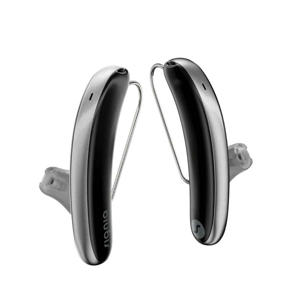 Styletto 3AX Black Silver Aide auditive