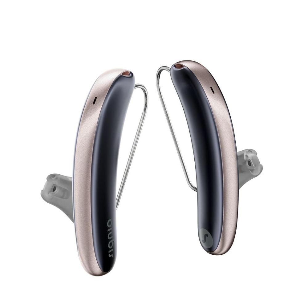 Styletto 3AX Cosmic Blue Rose Gold Aide auditive