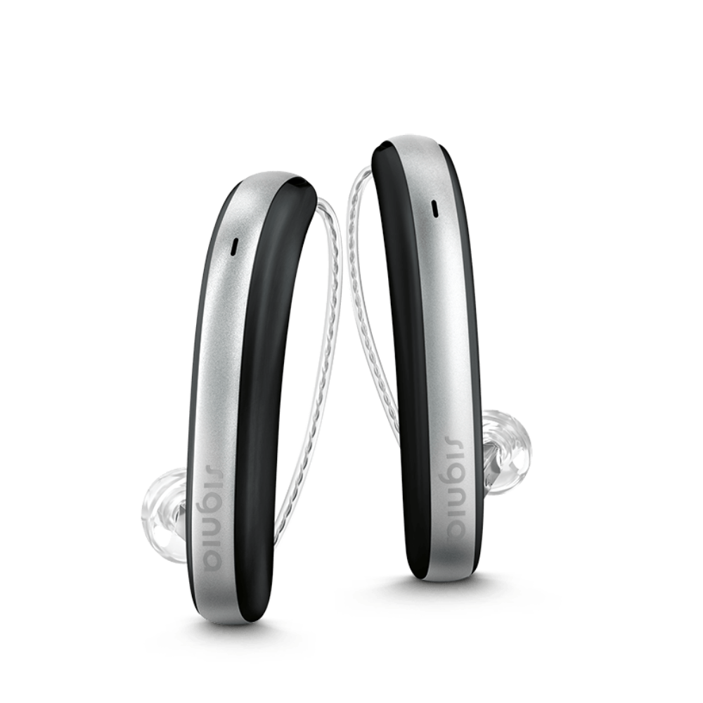 Styletto 5X Black Silver Aide auditive