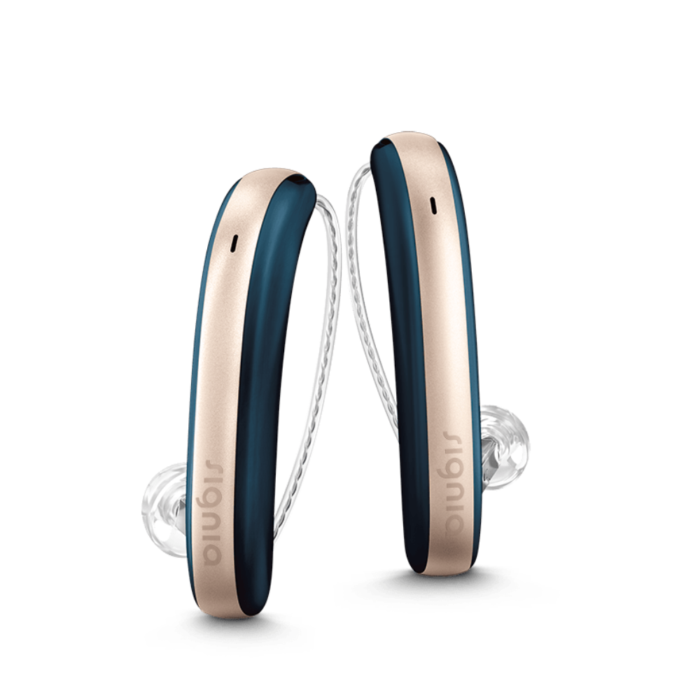 Styletto 5X Cosmic Blue Rose Gold Aide auditive