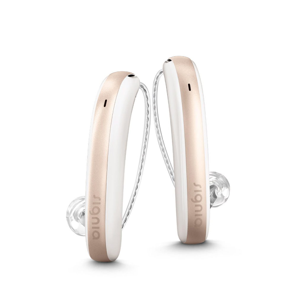Styletto 5X Snow White Rose Gold Aide auditive