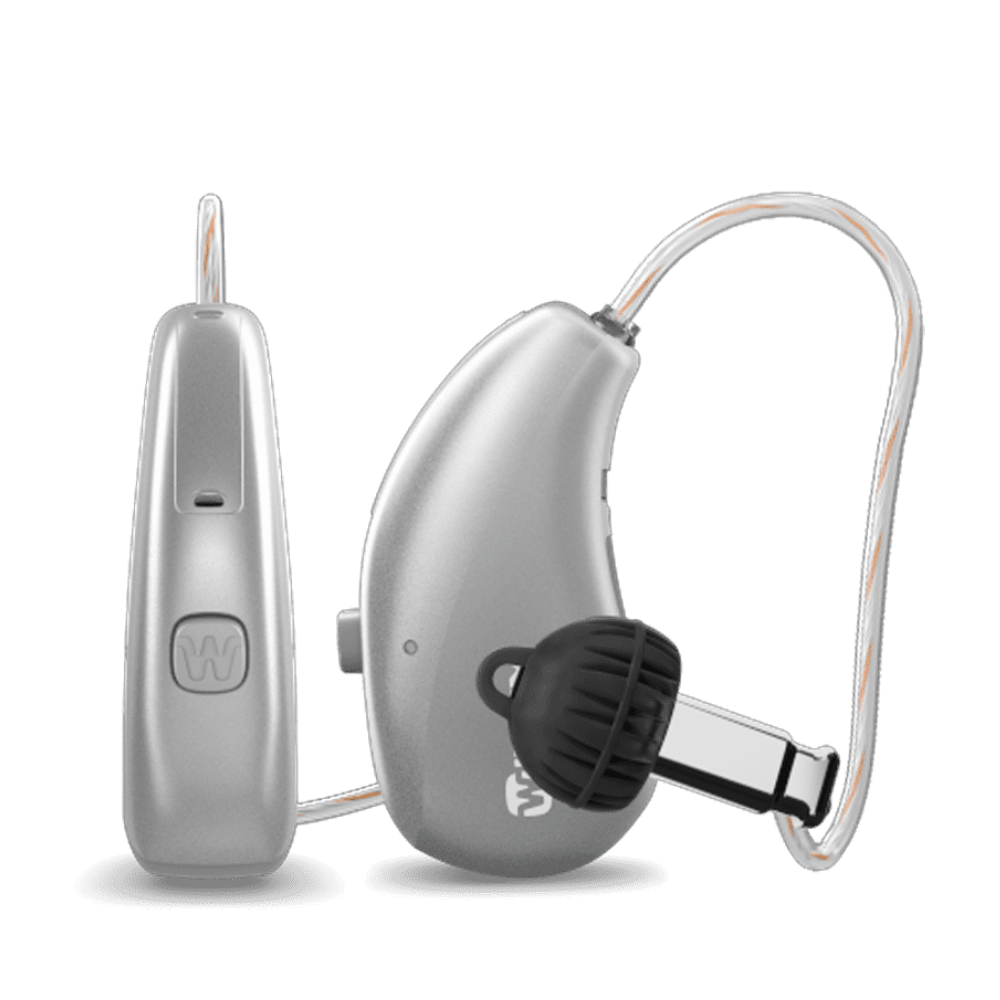 Moment Sheer 330 sRIC R D Silver grey Hearing aids