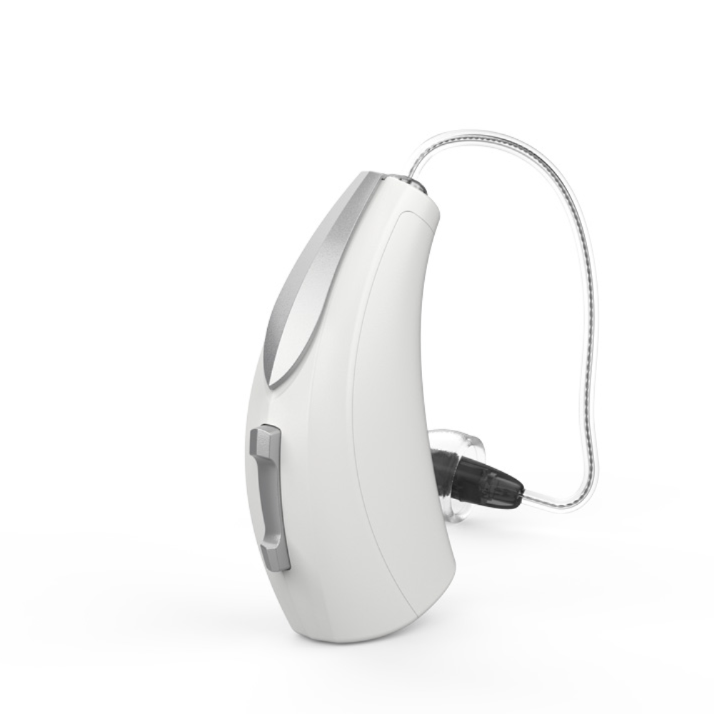 Evolv AI 2000 RIC R White Hearing aids