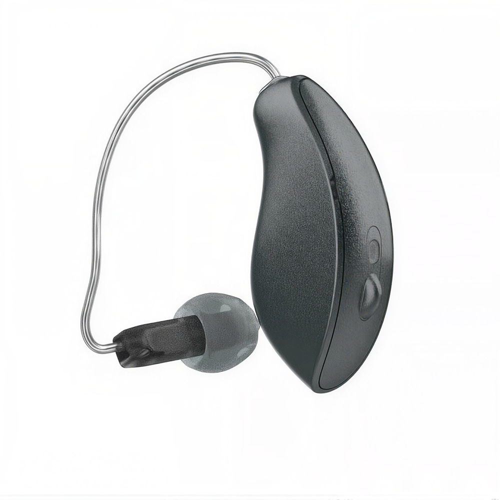 Omega AI+ mRIC R 20 Graphite Gray Hearing aids