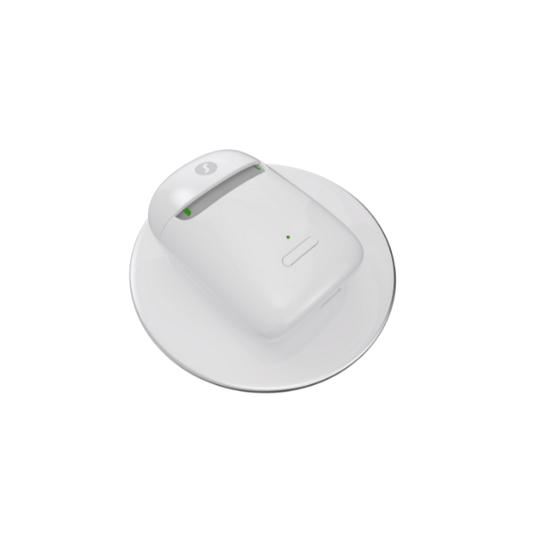 Rechargeble closed charger styletto AX white color from signia for styletto 3AX/7AX hearing aids 